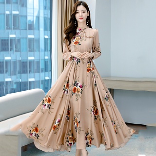 Maxi dress korean outlet style