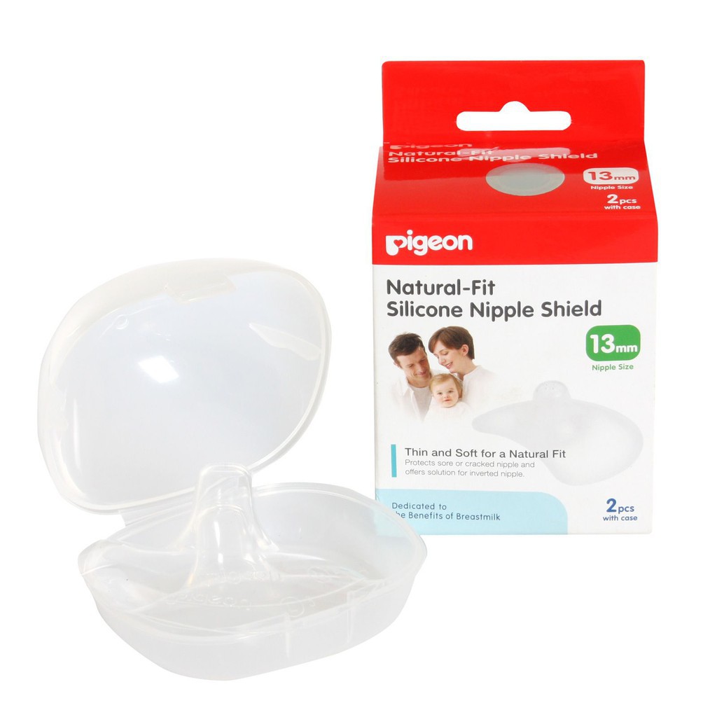 Pigeon NaturalFit Silicone Nipple Shield (13mm) Shopee Malaysia