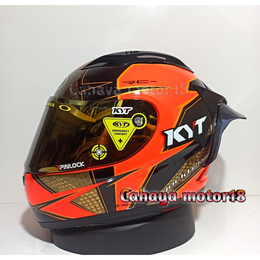 KYT RC7/RC SEVEN FULL FACE HELMET HANDLING PACKAGE Shopee Malaysia