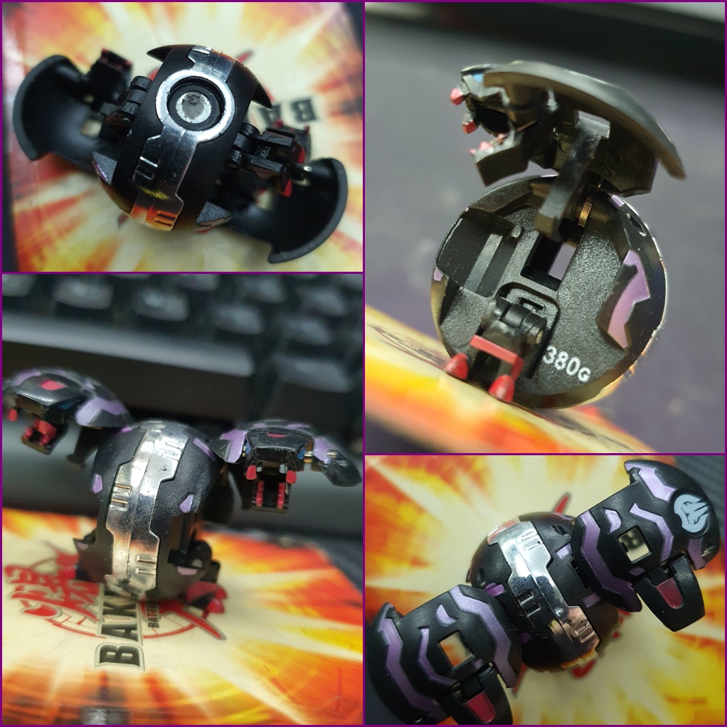 Best Seller AUTH RARE BAKUGAN B1 DARKUS 380G POWER Metal Purple 