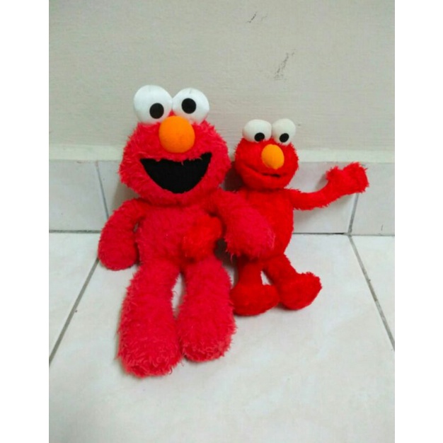 2 Sesame Street Elmo Plush Toys Soft 💢 | Shopee Malaysia