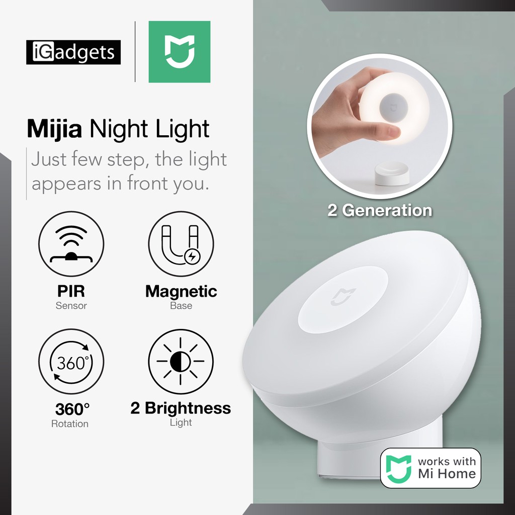 Xiaomi mijia night light deals 2 mjyd02yl