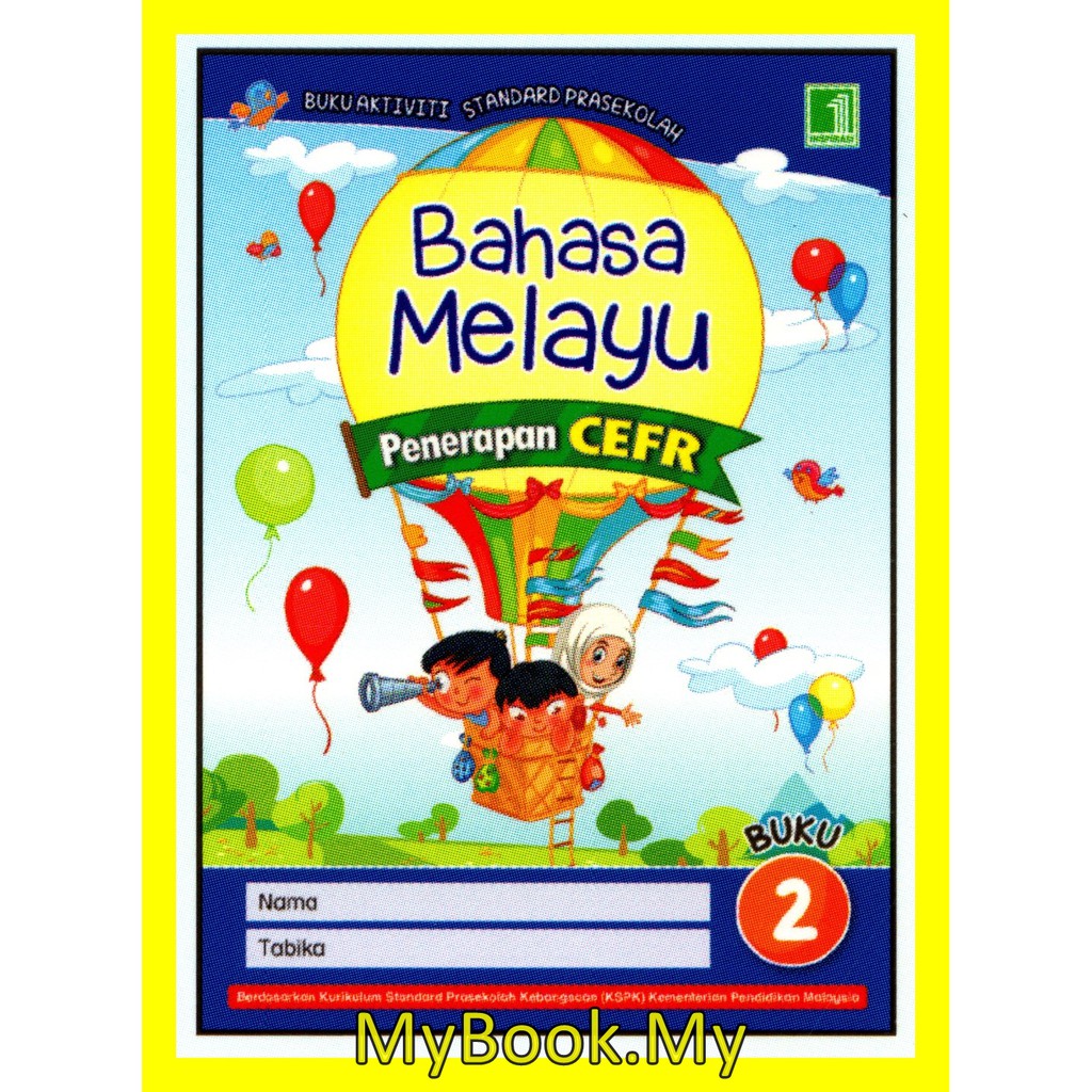 MyB Buku Latihan : Buku Aktiviti Standard Prasekolah Penerapan CEFR ...