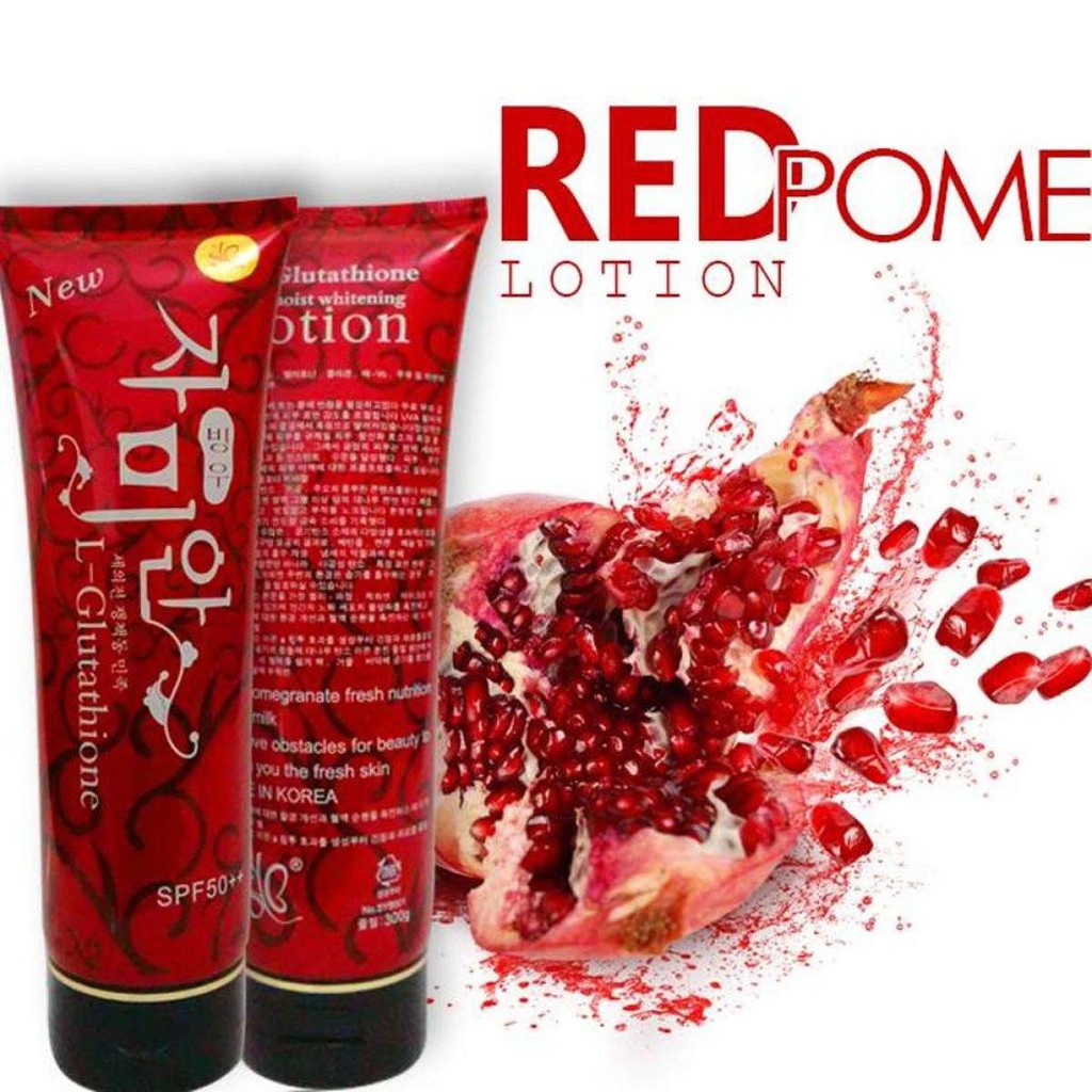 l glutathione lotion L-Glutathione Moist Whitening (Lotion Merah) 300G