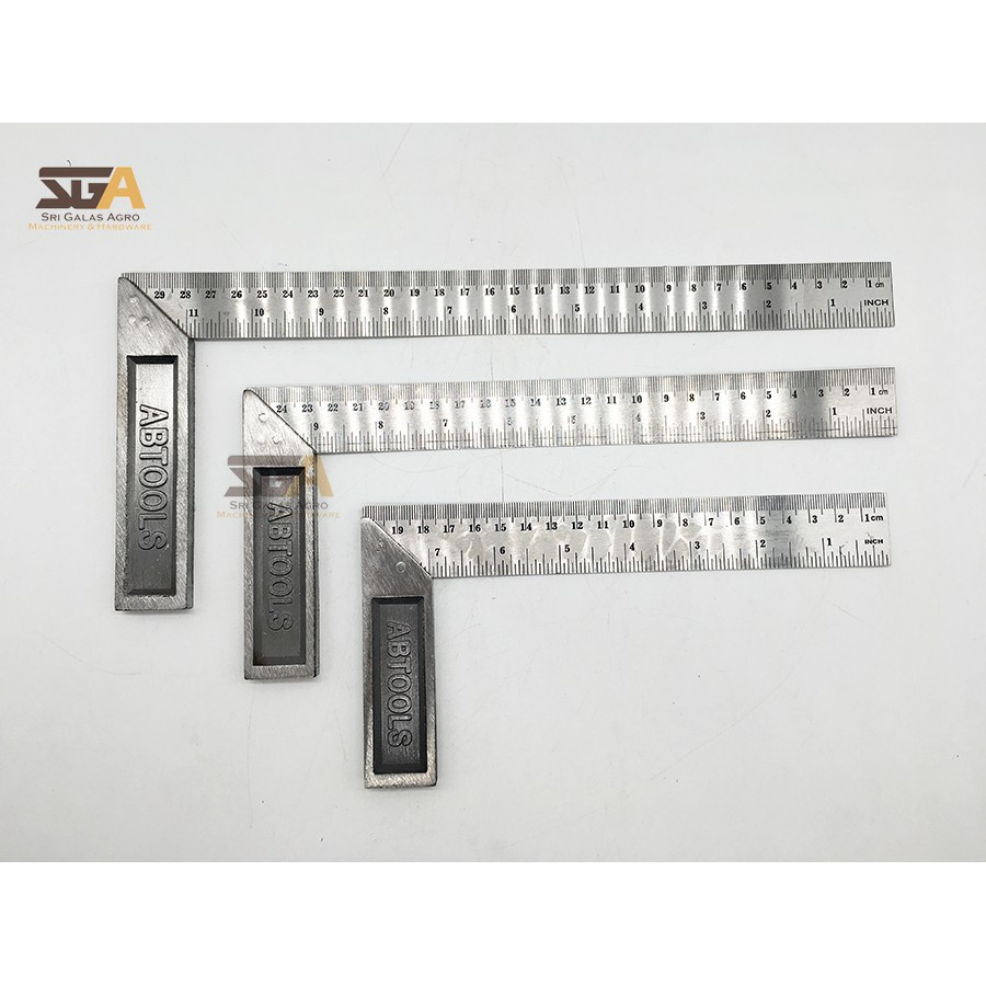 Metal L Ruler 8