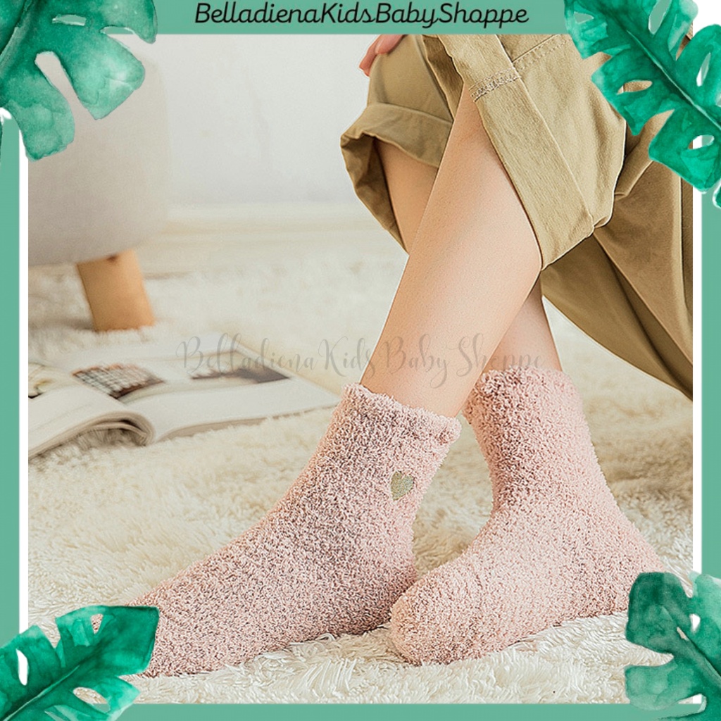 Maternity Velvet Confinement Socks with Love Shopee Malaysia