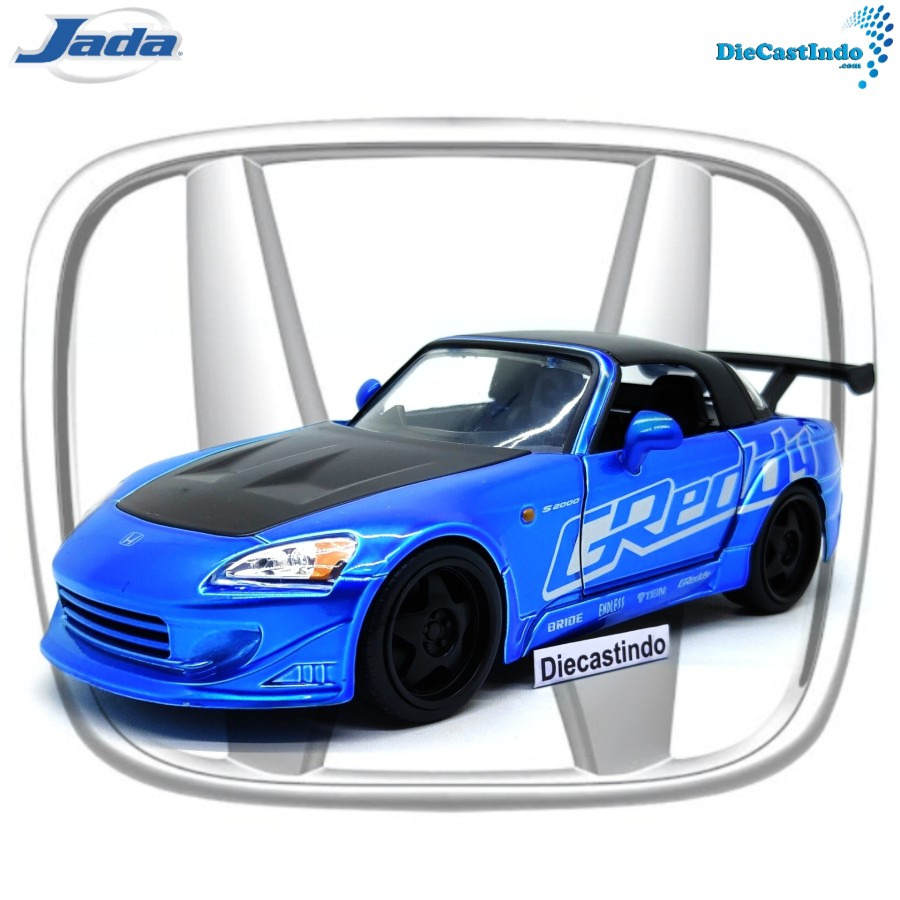 Jada JDM tuners 2001 Honda S2000 Blue 124. Scale Shopee Malaysia