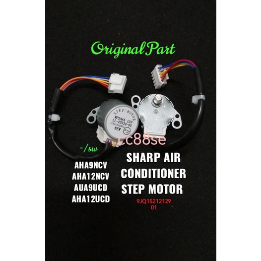 SHARP AIR CONDITIONER STEP MOTOR LOUVER MOTOR AHA9NCV AHA12NCV AH