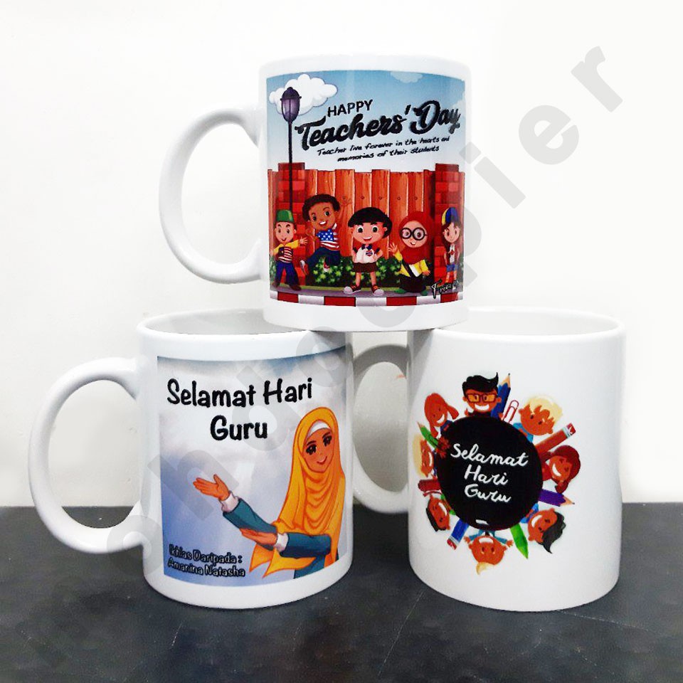 Mug Bercetak Gift Hari Guru Part 2 Shopee Malaysia