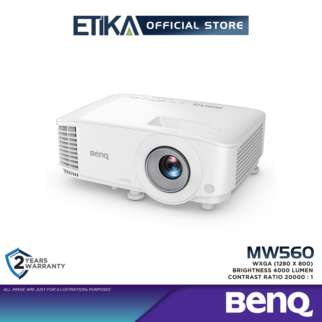 BenQ MW560 WXGA (1280x868) 4,000 ANSI Lumen EcoFriendly Business