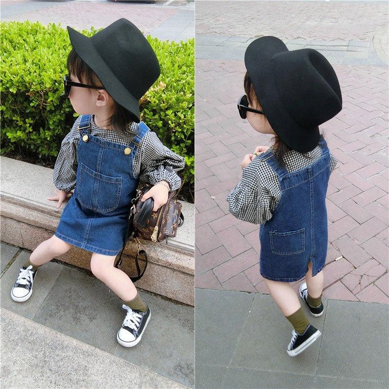 Little Baby Girl Jeans Dress Recommended 2 to 6 Years Old Pretty Kids Jeans Dress Denim Kids Dress Adjustable Girl Dress Shopee Malaysia