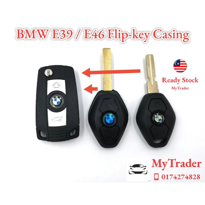 BMW E39 / E46 Flip-key Remote Key Casing | Shopee Malaysia