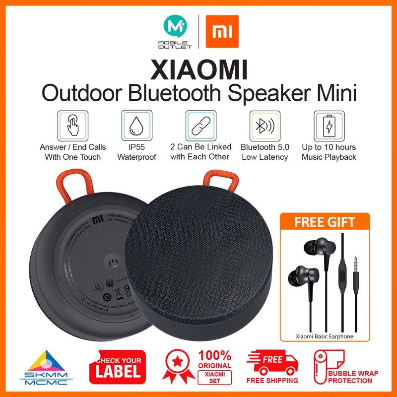 Xiaomi Outdoor Bluetooth Speaker Mini (Original Xiaomi) | Shopee Malaysia