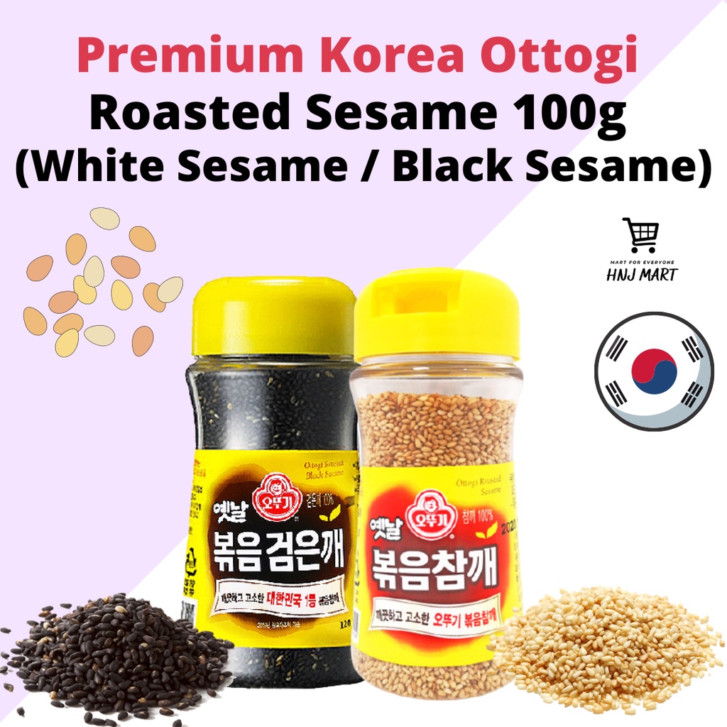 Premium Korea Ottogi Roasted Sesame 100g Parched Sesame (Bokkeunkkae