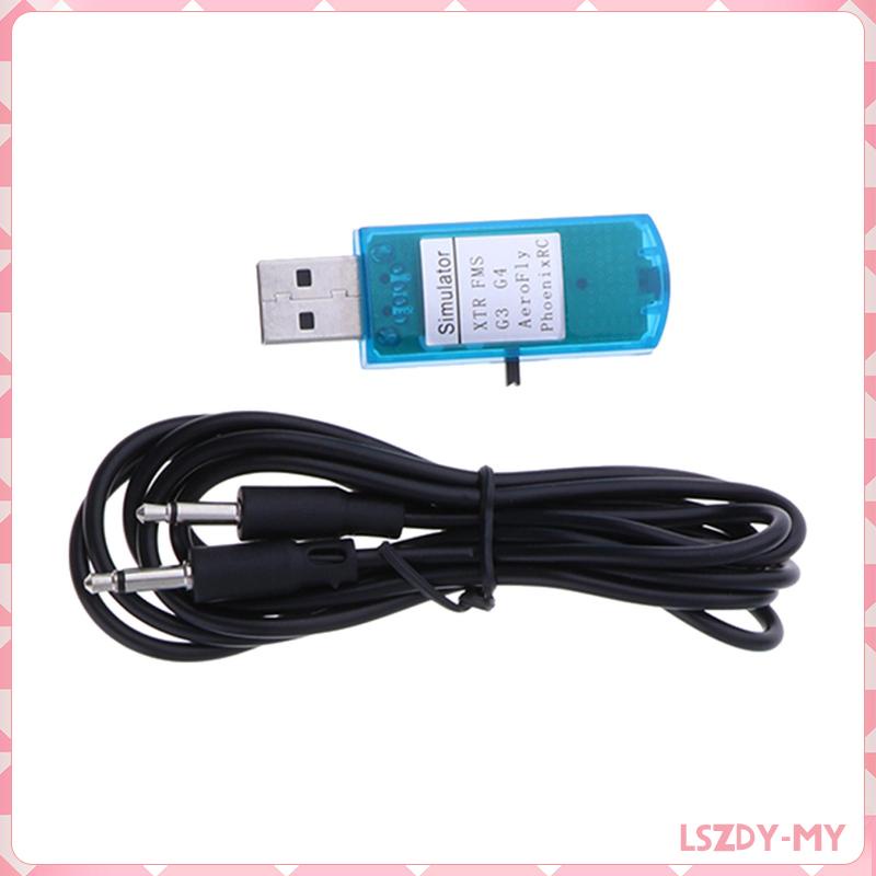 [ 8 in 1 RC Simulator Cable USB Software Multi-function RC Flighting ...