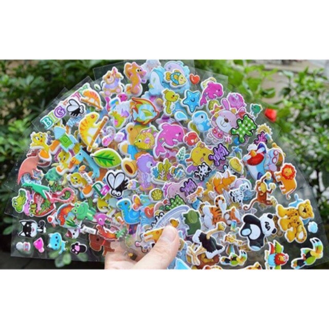 Bubble Sticker Set - 100 sheets (ready stock) | Shopee Malaysia
