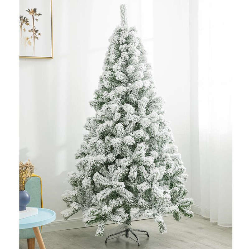 1.2/1.5/1.8/2.1m Snow Christmas Tree Ins Family Christmas Tree White ...