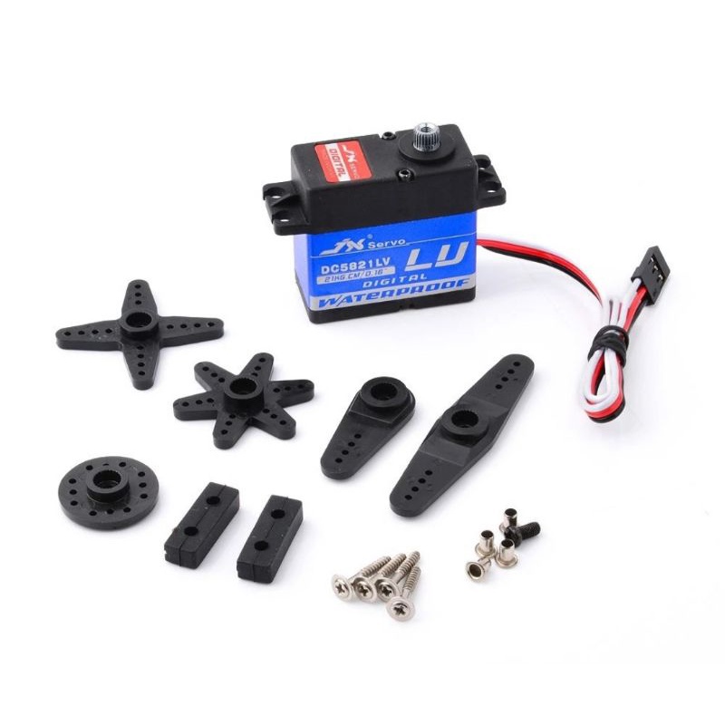 READY STOCK MALAYSIA!! JX servo DC5821LV 20KG Full waterproof Digital ...