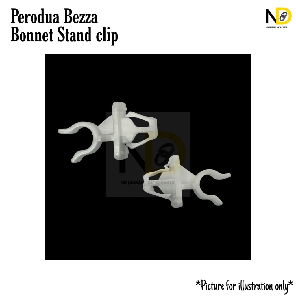 PERODUA BEZZA BONNET STAND CLIP (53455-BZ060) | Shopee Malaysia