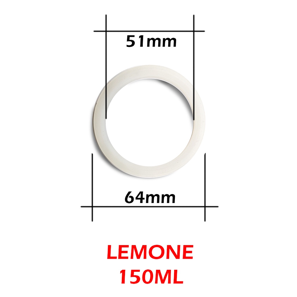 Lemone Moka pot silicone replacement gasket seal ring, moka pot seal