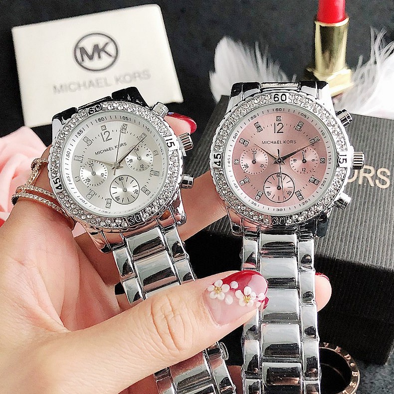 M.K Women Watch Stainless Steel Ladies Women Watches Jam Tangan Wanita Shopee Malaysia