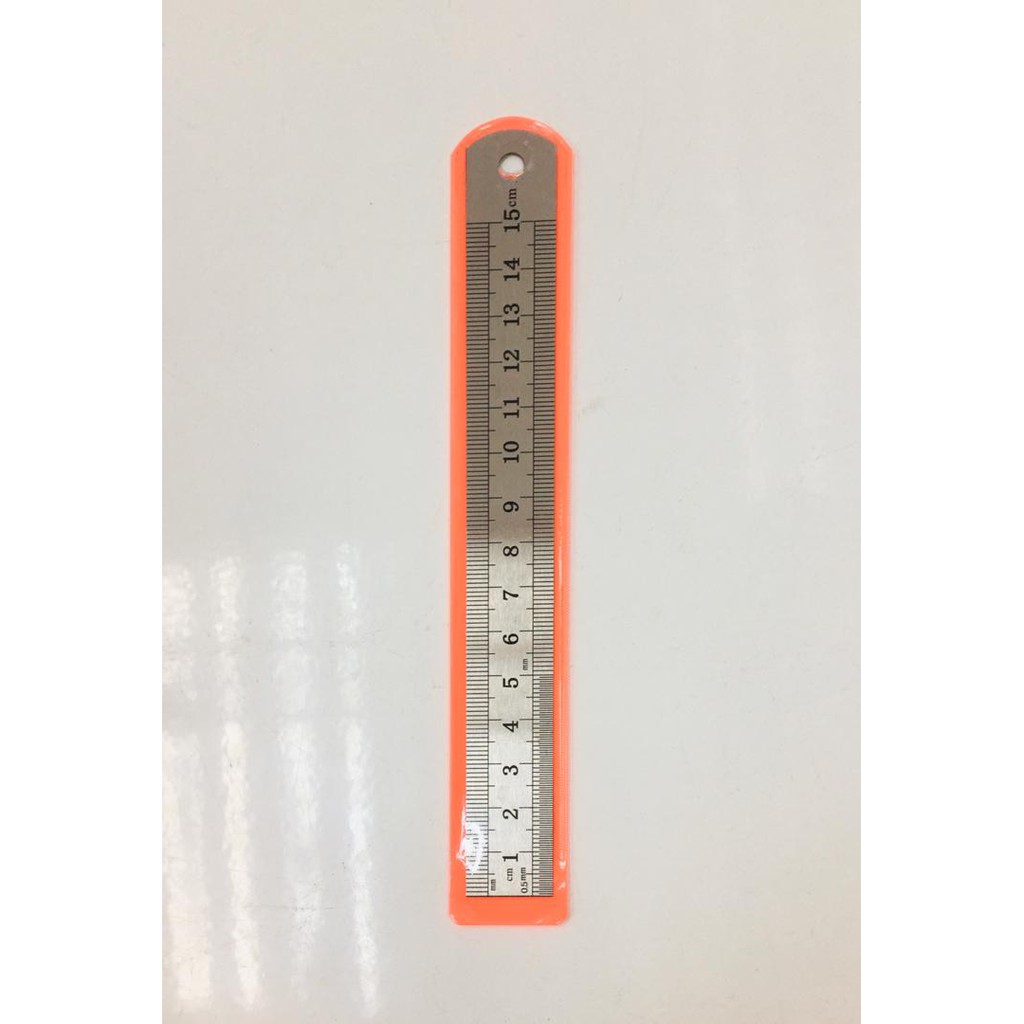 STEEL RULER/PEMBARIS BESI SIZE:15CM