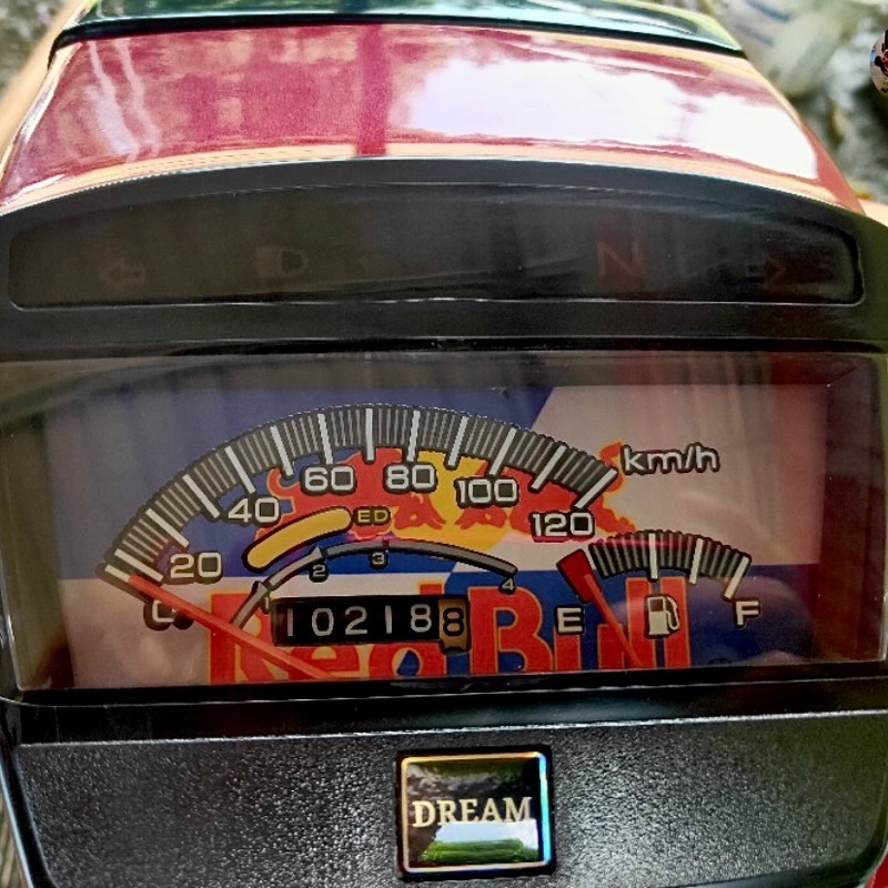 EX5 Dream Model Baru Sahaja Sticker Meter Stiker Tampal Dalam (ORIGINAL ...