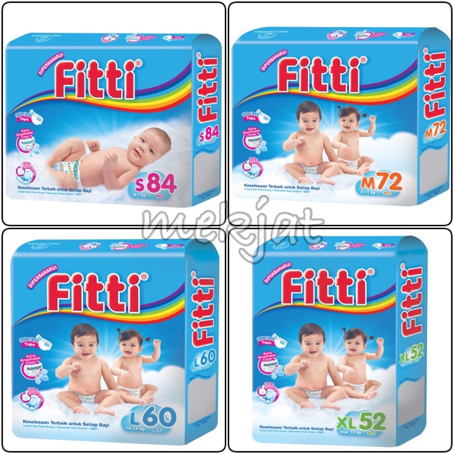 Pampers fitti hot sale newborn