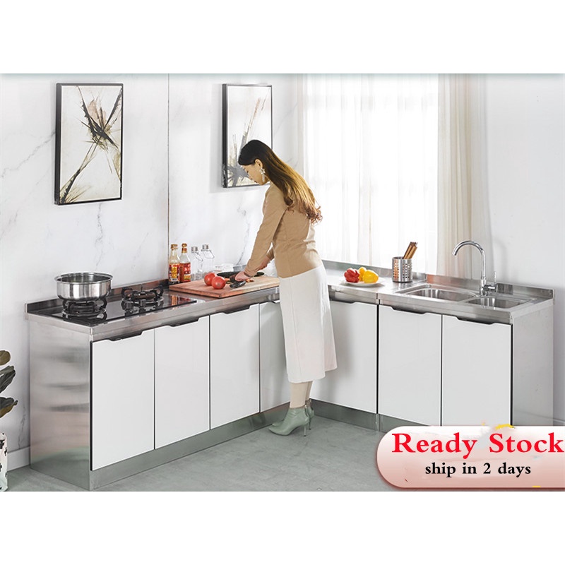 Stainless Steel Cabinet Kitchen cabinets stainless steel cabinet Stove ...