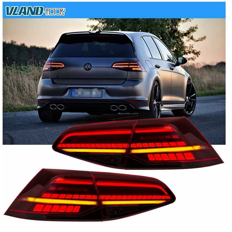 Volkswagen Golf 7 MK7 MK7.5 GTI 2013 - 2018 Full Led Lightbar Tail Lamp ...