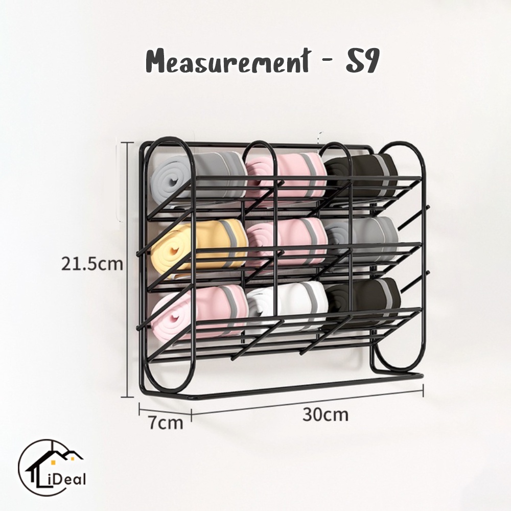 Iron Underwear Shelf Underwear Bra Sock Display Stand Metal Storage Holder  For Home Bedroom Dormitory Wall Mounted