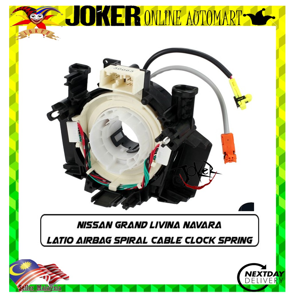 Nissan Grand Livina Navara Latio Airbag Spiral Cable Clock Spring R8