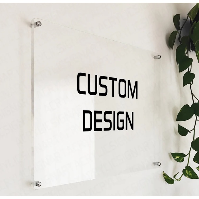 Custom Acrylic Sign Board Office Sign Board House Sign Acrylic Printing   49f33e9825ba4de0765a4826b01c7291