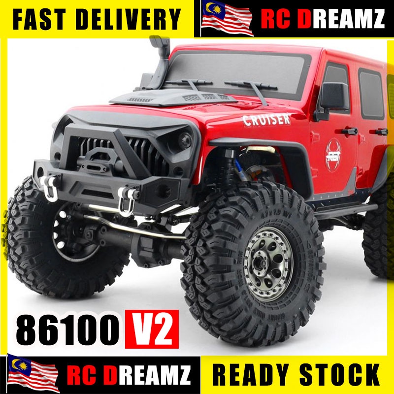 RGT RC Crawler 1:10 Scale 4WD off Road Monster Truck | Waterproof RC  Cruiser Crawler Car for Adults