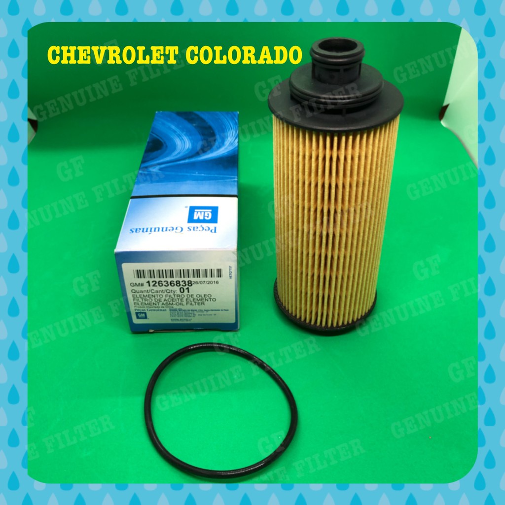 CHEVROLET COLORADO OIL FILTER 12636838 Shopee Malaysia