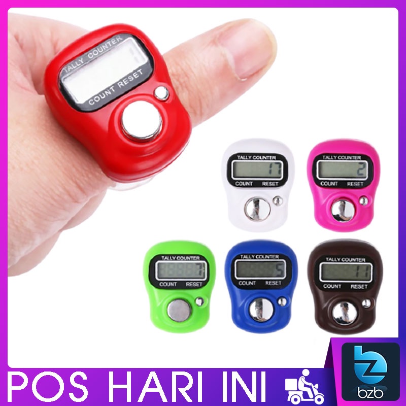 PORTABLE MINI LIGHT WEIGHT TASBIH DIGITAL ROW FINGER COUNTER WITH DIGITAL  LCD DISPLAY GIFT DOORGIFT 001