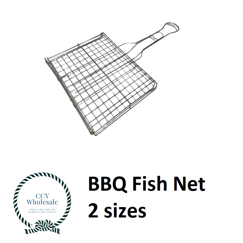 BBQ Fish Net Mesh Wire Roaster Rack Pembakar Ikan Mesh | Shopee Malaysia