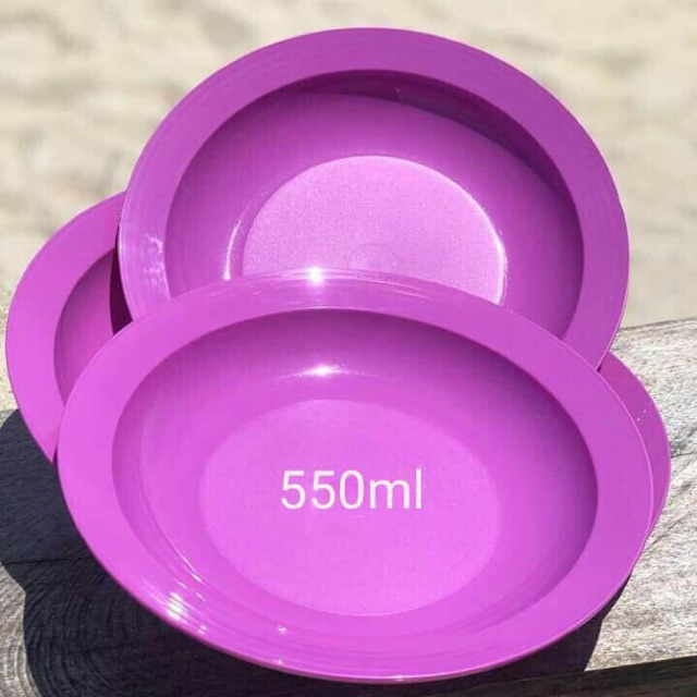Tupperware Large Deep Plate (4pcs) | Shopee Malaysia