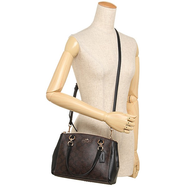 Authentic Original COACH Mini Christie Carryall In Signature F58290 Shopee Malaysia