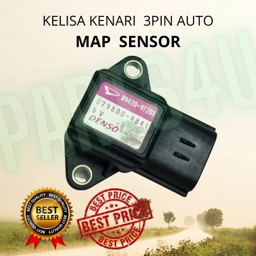 DAIHATSU! MAP SENSOR 3 PIN PERODUA KELISA KENARI (AUTOMATIC) 89420