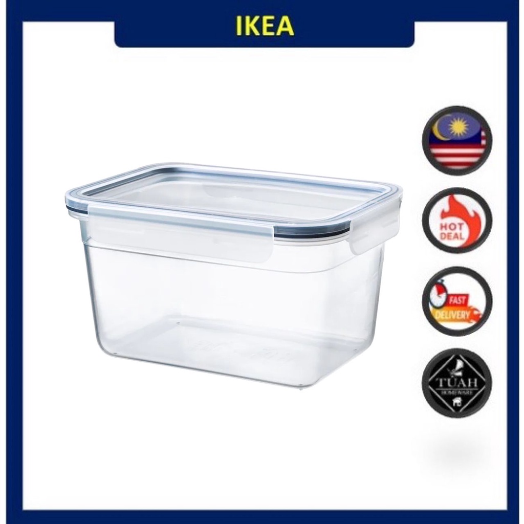 IKEA 365+ Food Container With Lid (2.0L,Plastic) | Shopee Malaysia