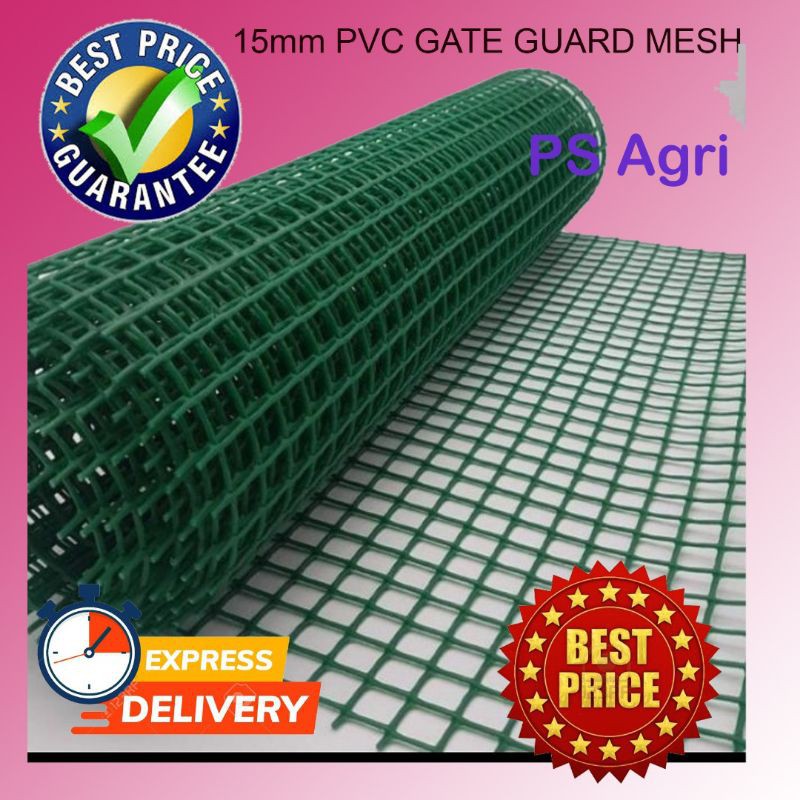 PVC GATE GUARD MESH / WIRE MESH ( 5meter ) Green | Shopee Malaysia