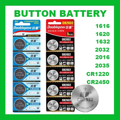 Original Battery BATERI BUTANG 2032 1620 1632 1616 2025 2016 CR1220 ...