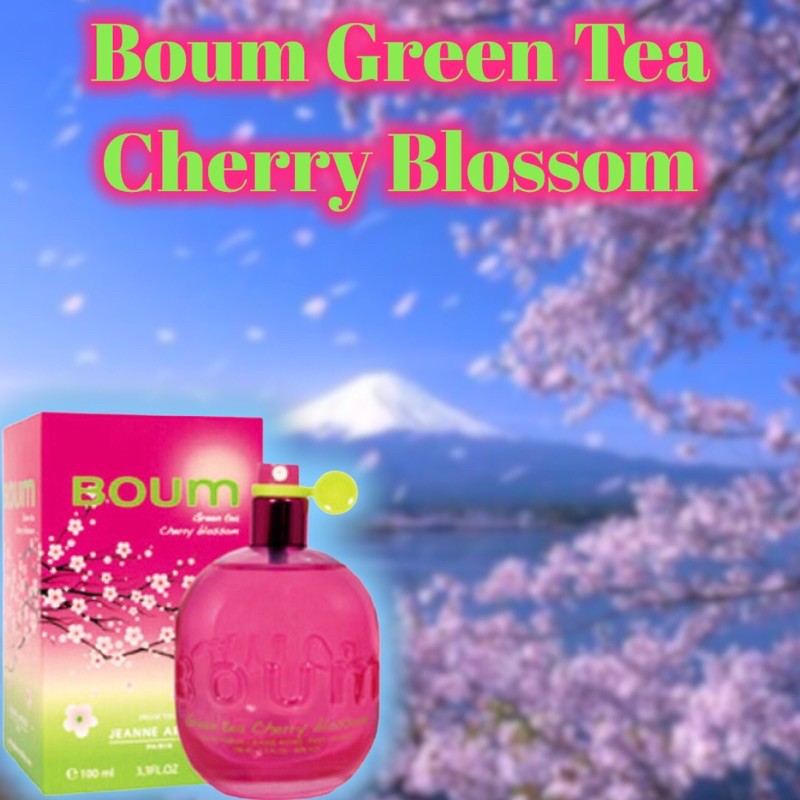 Perfume boum green discount tea cherry blossom