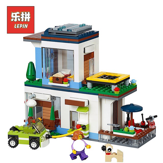 Lepin 24048 City Modern Building House Creator Bricks 3 in 1