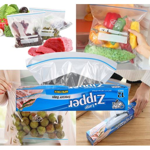 Large zip freezer bags hot sale