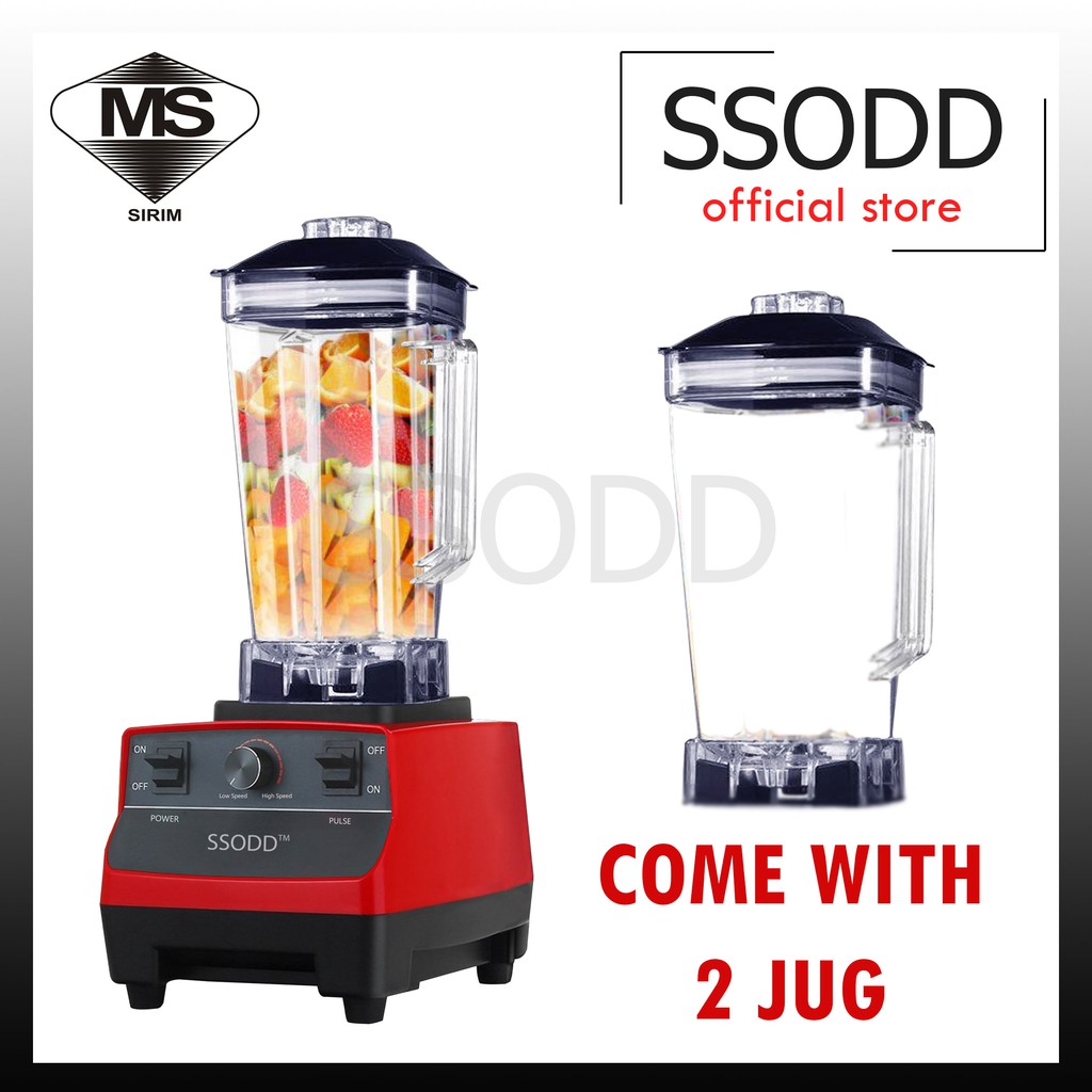 BLENDER SSODD SD767 Heavy Duty Power Blender WITH 2 JUG