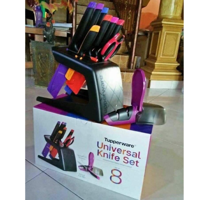 Tupperware Universal Knife Set Shopee Malaysia