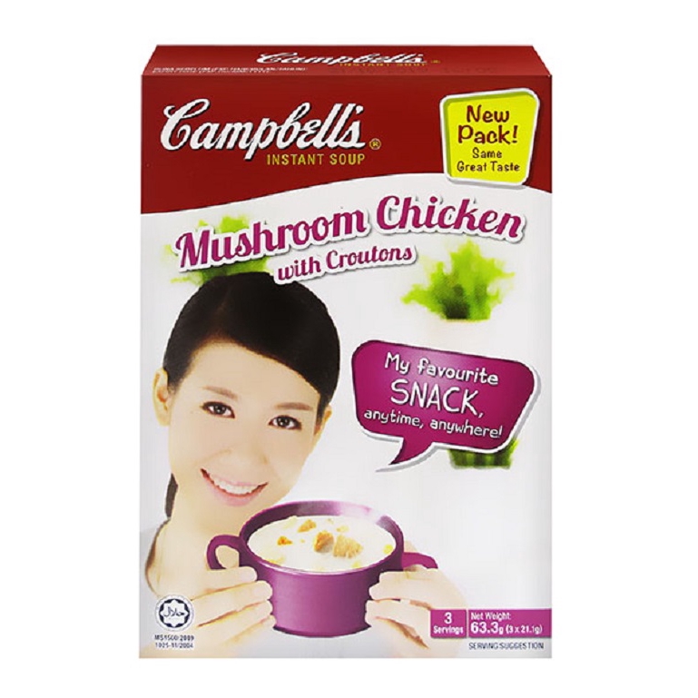 Campbell's Mushroom Chicken (22g) | Shopee Malaysia