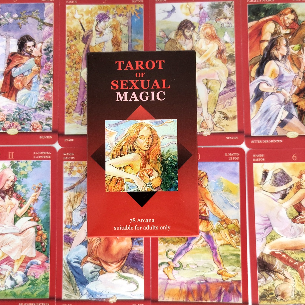 Tarot Of Sexual Magic Tarot Cards English Version Deck Tarot Table Game Playing Card Divination 8266